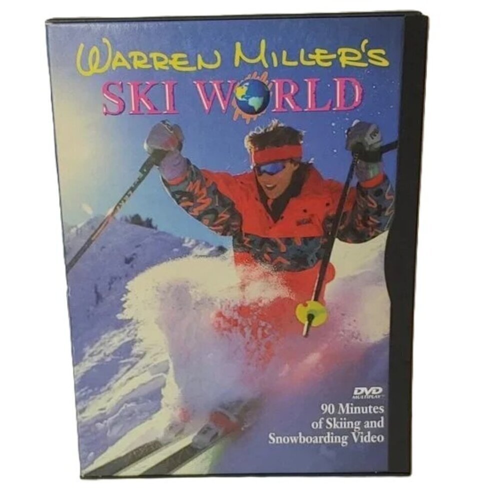 Vintage 90’s Warren Miller Extreme‎ Ski World DVD